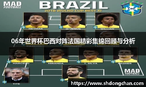 06年世界杯巴西对阵法国精彩集锦回顾与分析